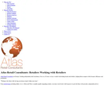 Atlasretail.com(Independent Retail Consultants) Screenshot