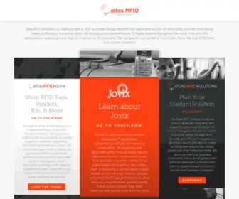 Atlasrfid.com(Atlas RFID Home) Screenshot