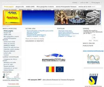 Atlasromanesc.com(Atlas romanesc) Screenshot