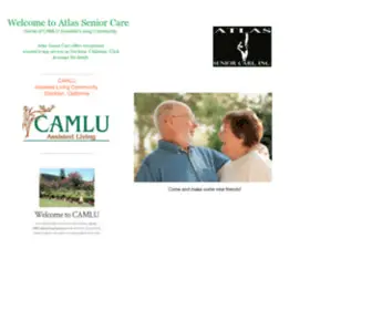 Atlasseniorcare.com(Atlas Senior Care gateway Home) Screenshot