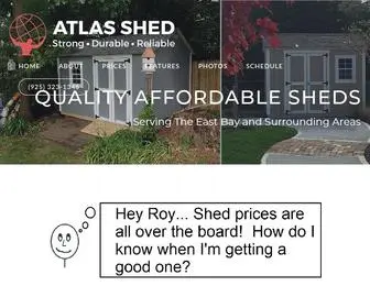 Atlasshed.com(Atlas Shed) Screenshot