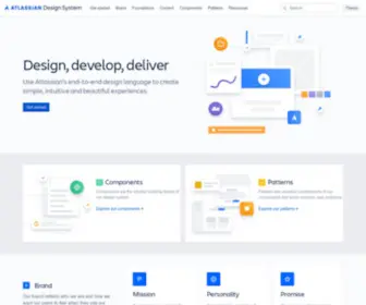 Atlassian.design(Atlassian Design System) Screenshot