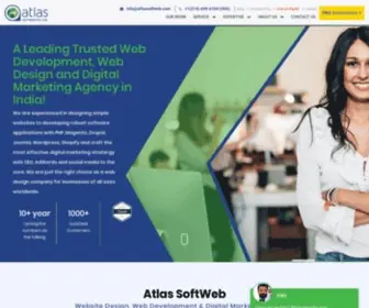 Atlassoftweb.com(Web Design Company) Screenshot