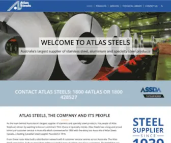 Atlassteels.com.au(Atlas Steels Australia) Screenshot