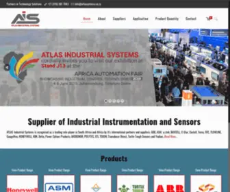 Atlassystems.co.za(Atlas industrial systems) Screenshot