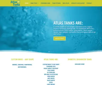 Atlastanks.com.au(Atlas Tanks) Screenshot