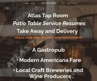 Atlastaproom.com(Atlas Tap Room) Screenshot