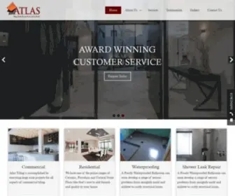 Atlastiling.net.au(Bathroom Renovation Perth/Wall&Floor Tiling/shower repair /Tiling services) Screenshot