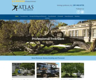 Atlastreeserviceexpertsnj.com(Atlas Tree Service) Screenshot
