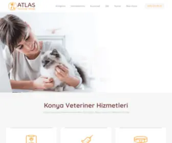 Atlasveterinerklinigi.com(Atlas Veteriner Kliniği) Screenshot