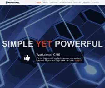 Atlasworks.com(Atlas Workcenter®) Screenshot