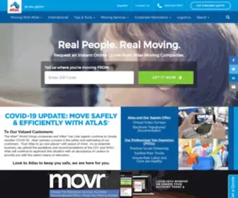 Atlasworldgroup.com(Go new places® with Certified Moving Services) Screenshot