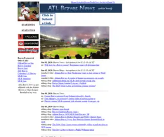 Atlbravesnews.com(Atlanta Braves News) Screenshot