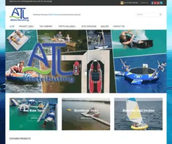 Atldistributing.ca(Wholesale Distributor of Lake and Cottage Recreational Products) Screenshot