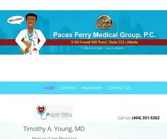 Atldoctor.com(Paces Ferry Medical Group Paces Ferry Medical Group) Screenshot