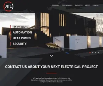 Atlelectrical.co.nz(ATL Electrical) Screenshot