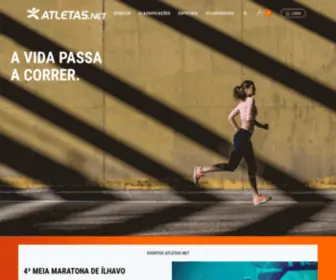 Atletas.net(A VIDA PASSA A CORRER) Screenshot