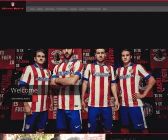 Atleticomadrid.com(Atlético Madrid) Screenshot