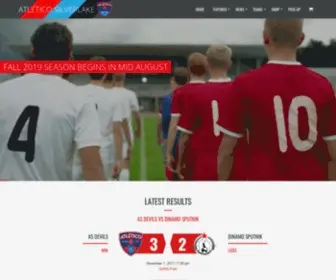 Atleticosilverlake.com(Atlético Silverlake Football Club) Screenshot