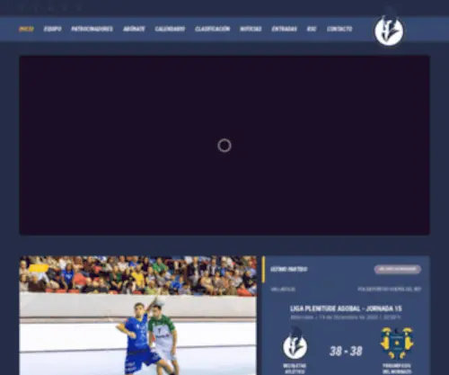 Atleticovalladolid.es(División de Honorl Plata) Screenshot