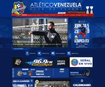 Atleticovenezuelacf.com(ATLÉTICO) Screenshot