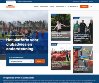 Atletiekunie.nl(Wij zijn Atletiek) Screenshot