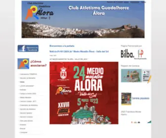 Atletismoalora.es(Bienvenidos a la portada) Screenshot