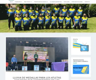 Atletismocanario.es(Federación) Screenshot