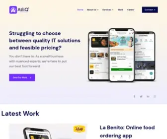 Atliq.com(AtliQ Technologies) Screenshot
