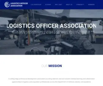 Atloa.org(Logistics Officer Association) Screenshot