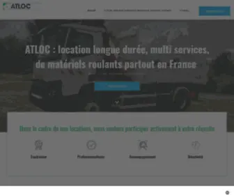 Atloc.fr(Page d'attente d'ATLOC) Screenshot