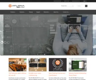Atlona.com(Atlona® AV Solutions) Screenshot