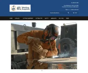 Atlweldingsupply.com(Welding Accessories) Screenshot