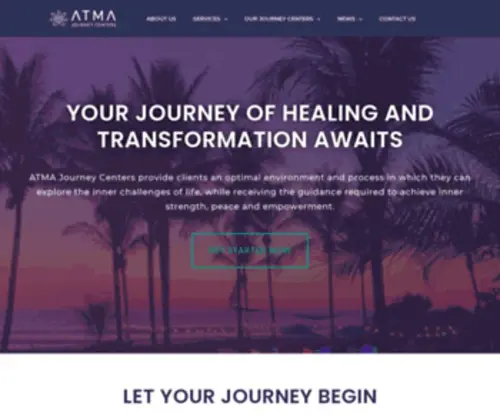 Atmajourney.com(Psychedelic-Assisted Therapy) Screenshot