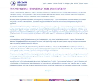 Atmanyogafederation.org(Atman Yoga Federation) Screenshot