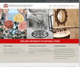 Atmarbledesign.com(American Tile and Marble Design) Screenshot