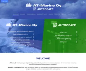 Atmarine.fi(AT-Marine Oy, Autrosafe) Screenshot