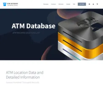 Atmdatabase.com(Download ATM Machine Locations Database) Screenshot