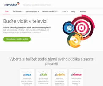 Atmedia.cz(Buďte vidět v televizi) Screenshot
