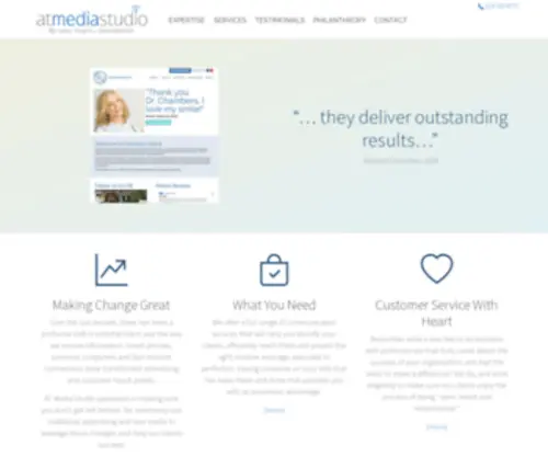 Atmediastudio.com(AT Media Studio) Screenshot