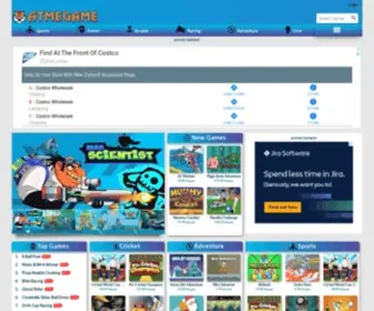 Atmegame.com(Play Online Games) Screenshot