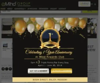 Atmindgroup.com(At Mind Group offers great city hotels in Bangkok and Pattaya City. Bangkok hotel) Screenshot