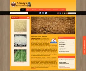 Atmiyainternational.in(Atmiya International) Screenshot