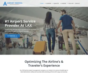 Atmlax.com(Airport Terminal Management) Screenshot