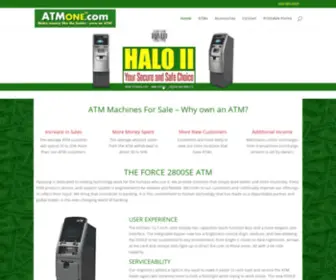 Atmone.com(ATM Machines For Sale) Screenshot