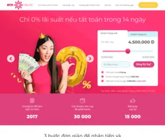 Atmonline.com.vn(ATM online) Screenshot