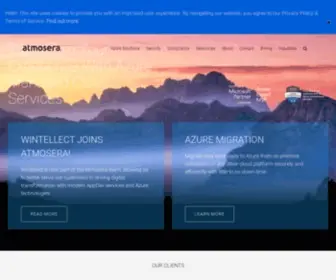 Atmosera.com(Azure-Managed Cloud Services) Screenshot