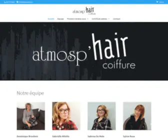 Atmosphair.ca(Coiffure) Screenshot