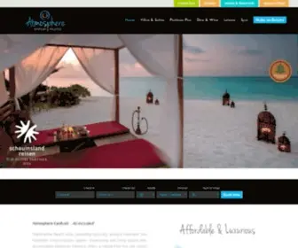 Atmosphere-Kanifushi.com(Maldives Luxury Resort) Screenshot