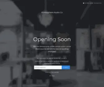 Atmosphereaudioco.com(Atmosphere Audio Co) Screenshot